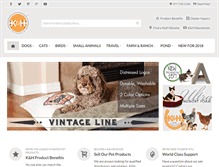 Tablet Screenshot of khmfg.com
